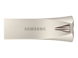 Samsung BAR Plus MUF-128BE3 - Clé USB 128 Go - USB 3.1 Gen 1 - champagne