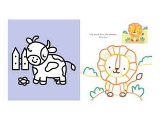 Coloriages à bords pailletés - Adam le toucan - par Solenne & Thomas