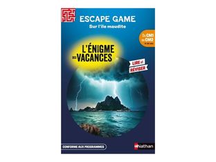 L'énigme des vacances - Escape game : Sur l'île maudite - du CM1 au CM2