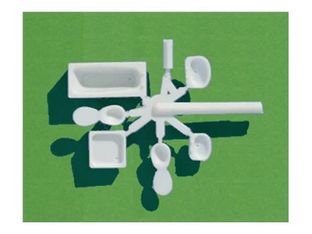 Schulcz - Détail du modèle - 5 pièces - bathroom appliances - blanc