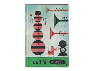 Paperblanks Retro Pop! - Cahier de notes - reliure cousue et collée - mini - 95 x 140 mm - 104 feuilles / 208 pages - uni - Sh-boom - multicolore - carton recouvert de papier