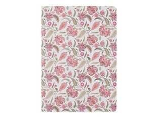 Oberthur - Cahier de notes - A5 (144 x 208 mm) - 100 feuilles / 200 pages - papier ivoire - doublé - couverture couleur pêche