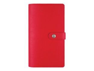 Oberthur Lady Kent - Agenda - semainier - reliure peigne - F25S - 160 x 240 mm - papier blanc - couverture nue grainée - polyuréthane (PU)