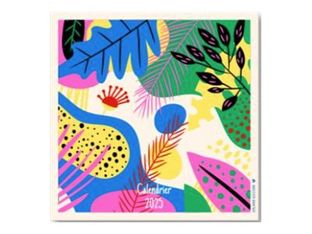 BLUE ART Nouvelle - Calendrier - 2025 - pink mood by Jolane - 14 pages - 30 x 30 cm