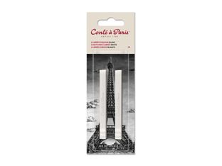 Conte A PARIS - Crayon de cire - 2B - blanc (pack de 2)