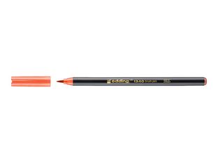 edding 1340 - Feutre pinceau à pointe souple - pour carton - jaune - encre à l'eau - 1-3 mm