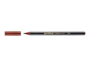 edding 1340 - Feutre pinceau à pointe souple - pour carton - brun - encre à l'eau - 1-3 mm