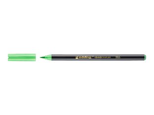 edding 1340 - Feutre pinceau à pointe souple - pour carton - vert clair - encre à l'eau - 1-3 mm
