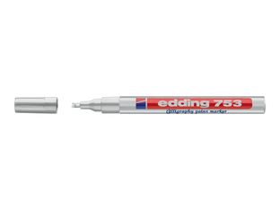 edding 753 calligraphy paint - Marqueur - permanent - argent - encre pigmentée - 1-2.5 mm