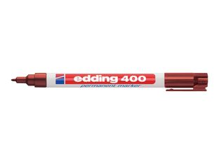 edding 400 - Marqueur - permanent - brun - 1 mm