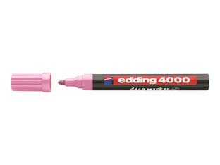 edding 400 - Marqueur - permanent - rose - 1 mm