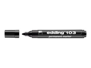 edding 103 - Marqueur - permanent - noir - acrylique - 1.5-3 mm