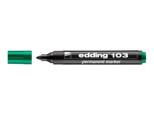 edding 103 - Marqueur - permanent - vert - acrylique - 1.5-3 mm