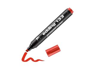 edding 133 - Marqueur - permanent - rouge - 1-5 mm