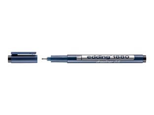 edding 1880 - Feutre fin - noir - encre pigmentée à base d'eau - 0.5 mm