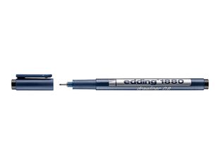 edding 1880 - Feutre fin - noir - encre pigmentée à base d'eau - 0.8 mm