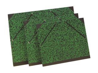 Lefranc Bourgeois Classic - Classeur à attaches - vert, noir