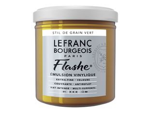 Lefranc Bourgeois Flashe Series 1 730 - Peinture - émulsion vinylique - vert stil de grain - transparent - 125 ml