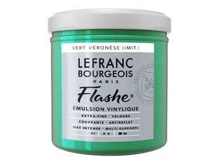 Lefranc Bourgeois Flashe Series 1 549 - Peinture - émulsion vinylique - teinte vert veronèse - opaque - 125 ml
