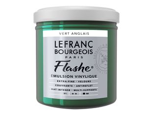 Lefranc Bourgeois Flashe Series 1 504 - Peinture - émulsion vinylique - vert chromé - opaque - 125 ml