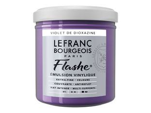 Lefranc Bourgeois Flashe Series 1 473 - Peinture - émulsion vinylique - violet dioxazine - opaque - 125 ml