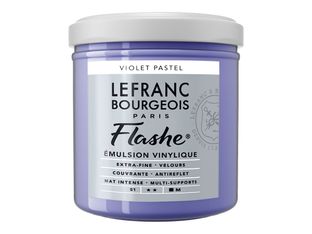 Lefranc Bourgeois Flashe Series 1 785 - Peinture - émulsion vinylique - violet pastel - opaque - 125 ml