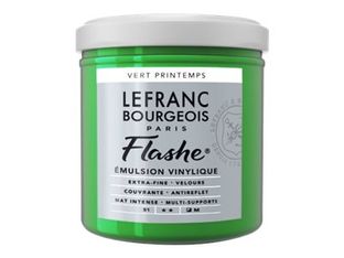 Lefranc Bourgeois Flashe Series 1 618 - Peinture - émulsion vinylique - violet rouge - semi-opaque - 125 ml