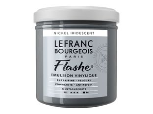 Lefranc Bourgeois Flashe Series 2 833 - Peinture - émulsion vinylique - nickel irisé - opaque - 125 ml