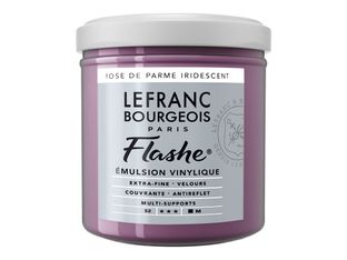 Lefranc Bourgeois Flashe Series 2 839 - Peinture - émulsion vinylique - rose parme irisé - opaque - 125 ml