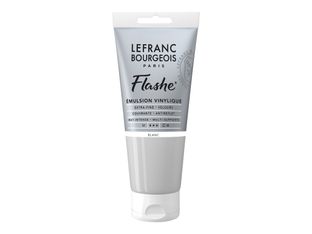 Lefranc Bourgeois Flashe Series 1 - Peinture - émulsion vinylique - blanc irisé - transparent - mat - extra-fine - 80 ml