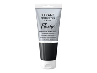 Lefranc Bourgeois Flashe Series 1 261 - Peinture - émulsion vinylique - gris de Payne - opaque - mat - extra-fine - 80 ml