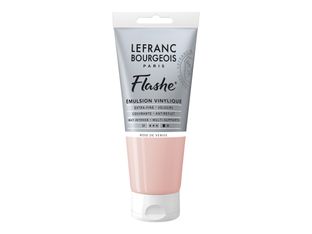 Lefranc Bourgeois Flashe Series 1 335 - Peinture - émulsion acrylique-vinylique - rose vénitien - opaque - mat - extra-fine - 80 ml
