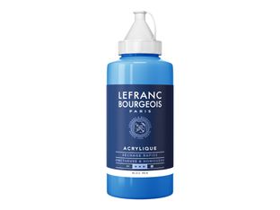 Lefranc Bourgeois Series 1 67 - Peinture - peinture acrylique - bleu roi - opaque - fine - 750 ml