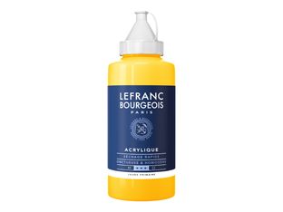 Lefranc Bourgeois Series 1 153 - Peinture - peinture acrylique - jaune primaire - transparent - fine - 750 ml