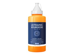 Lefranc Bourgeois Series 1 194 - Peinture - peinture acrylique - jaune sahara - semi-opaque - fine - 750 ml