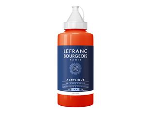 Lefranc Bourgeois Series 1 201 - Peinture - peinture acrylique - orange - semi-opaque - fine - 750 ml
