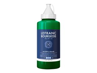 Lefranc Bourgeois Series 1 561 - Peinture - peinture acrylique - vert moyen - semi-opaque - fine - 750 ml