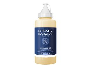 Lefranc Bourgeois Series 2 887 - Peinture - peinture acrylique - jaune clair de Naples - opaque - fine - 750 ml