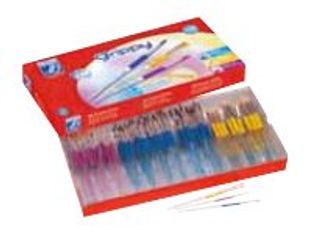 Lefranc Bourgeois Grippy SHOOL PACK - Pinceau - taille : 2, 4, 6, 8, 10, 12