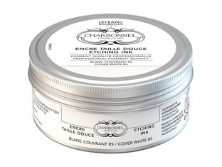 Charbonnel - Encre à gravure - couvercle blanc RS - opaque - 200 ml