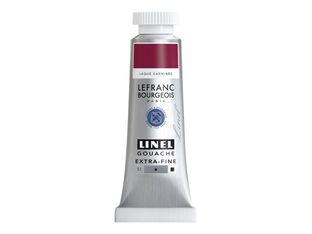 Lefranc Bourgeois Linel Series 1 341 - Peinture - gouache - laque cramoisi - opaque - extra-fine - 14 ml