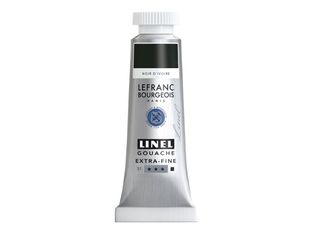 Lefranc Bourgeois LINEL EXTRA-FINE Series 1 269 - Peinture - gouache - noir ivoire - opaque - extra-fine - 14 ml