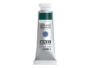 Lefranc Bourgeois LINEL EXTRA-FINE Series 1 522 - Peinture - gouache - vert cobalt profond - opaque - extra-fine - 14 ml