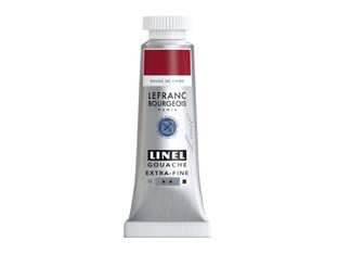Lefranc Bourgeois LINEL - Peinture - gouache - rouge chine - opaque - mat - extra-fine - 14 ml