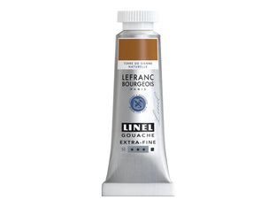 Lefranc Bourgeois LINEL - Peinture - gouache - terre de sienne naturelle - opaque - mat - extra-fine - 14 ml
