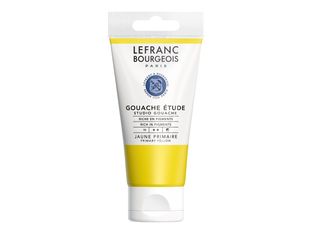 Lefranc Bourgeois Studio - Peinture - gouache - jaune primaire - semi-opaque - 80 ml