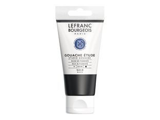 Lefranc Bourgeois Studio - Peinture - gouache - noir - opaque - 80 ml