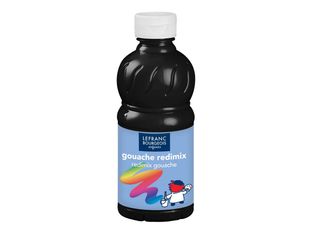 Lefranc Bourgeois Enfants Redimix - Peinture - gouache - liguide - noir - 250 ml