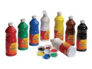 Lefranc Bourgeois - Peinture - peinture à tempera - couleurs assorties - 1 L