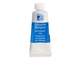 Lefranc Bourgeois - Peinture - peinture à tempera - bleu primaire - 20 ml